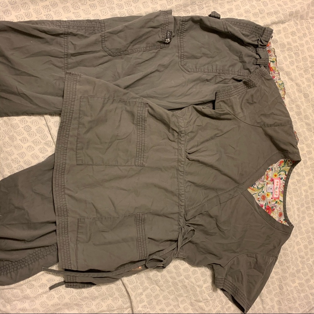 Grey KOI Scrub Set